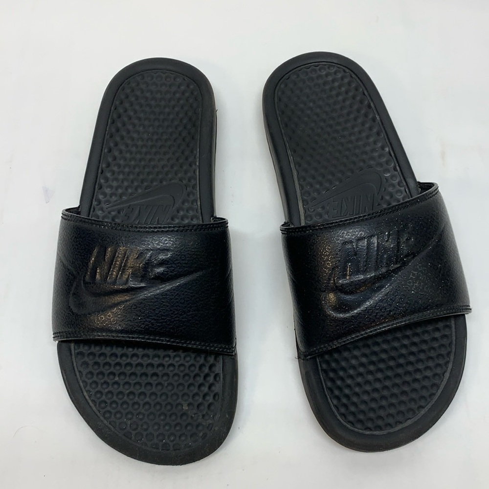 Nike men’s black sandals 343880 size 8